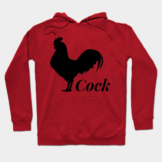 Cock Hoodie by JasonLloyd